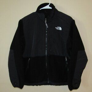 Vintage Y2K The North Face Black Denali Fleece Jacket Women's sz M Zip Pits
